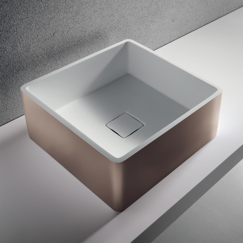 Cubo S / Verniciatura manganese